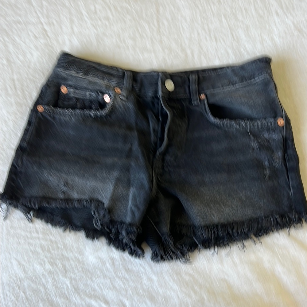 Free People Jean shorts